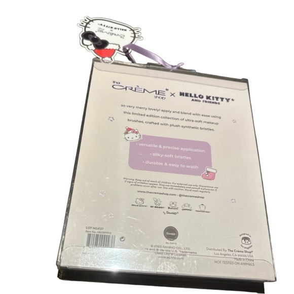Hello Kitty and friends X Creme shop flawless finish brush collection Set Of 5 - Picture 2 of 4
